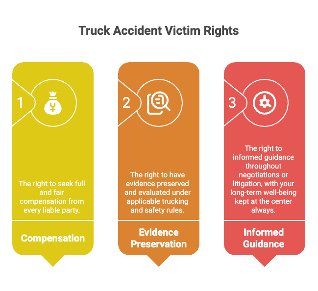 Truck Accident Victim Rights