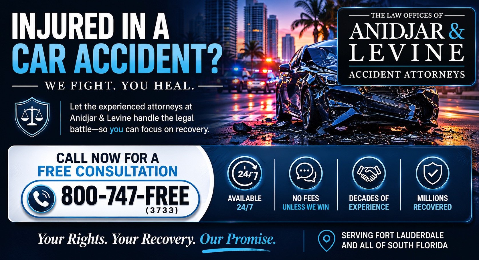 Fort Lauderdale Car Accident Injury Lawyer