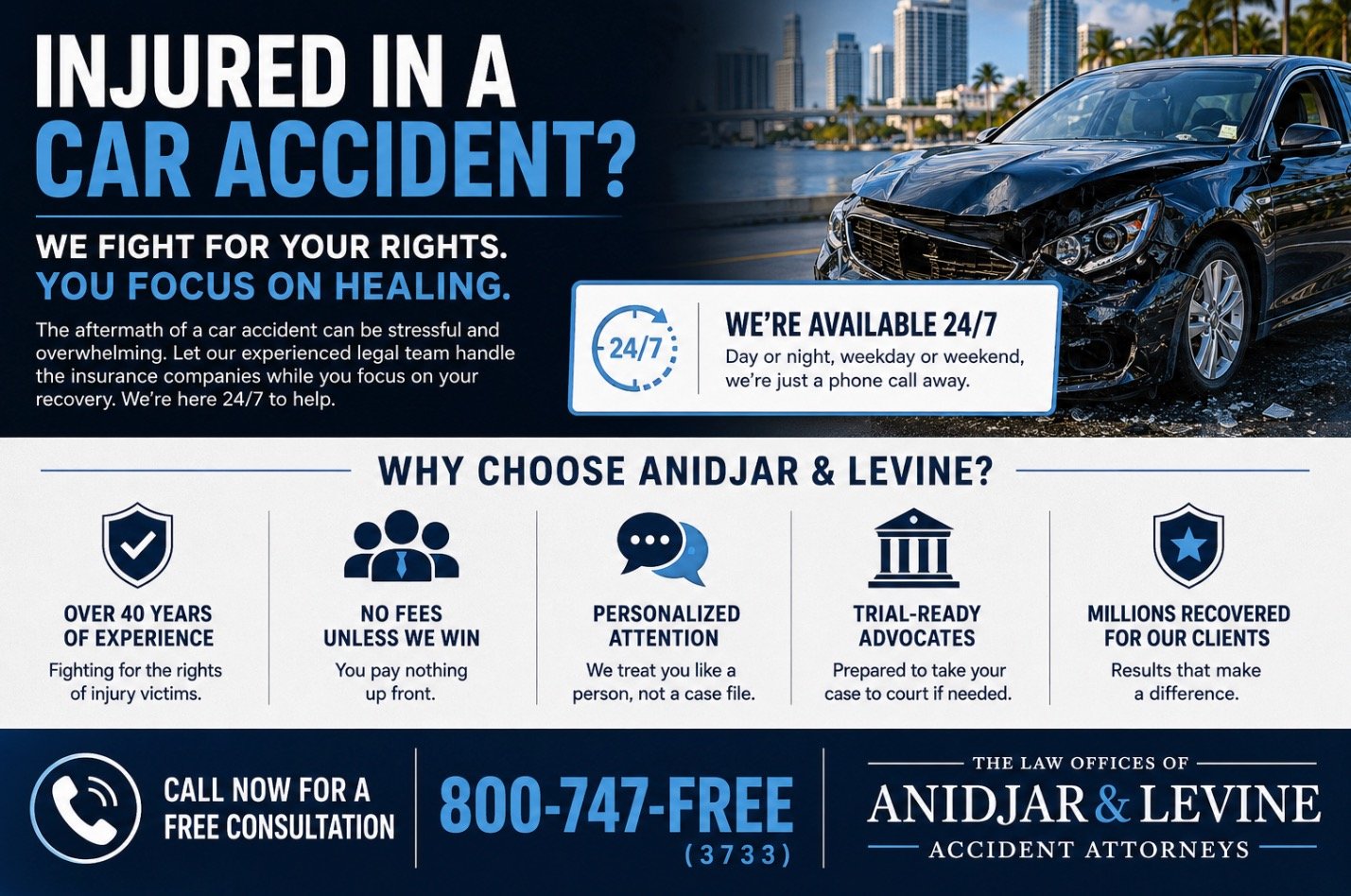 Fort Lauderdale Car Accident Injury Lawyer