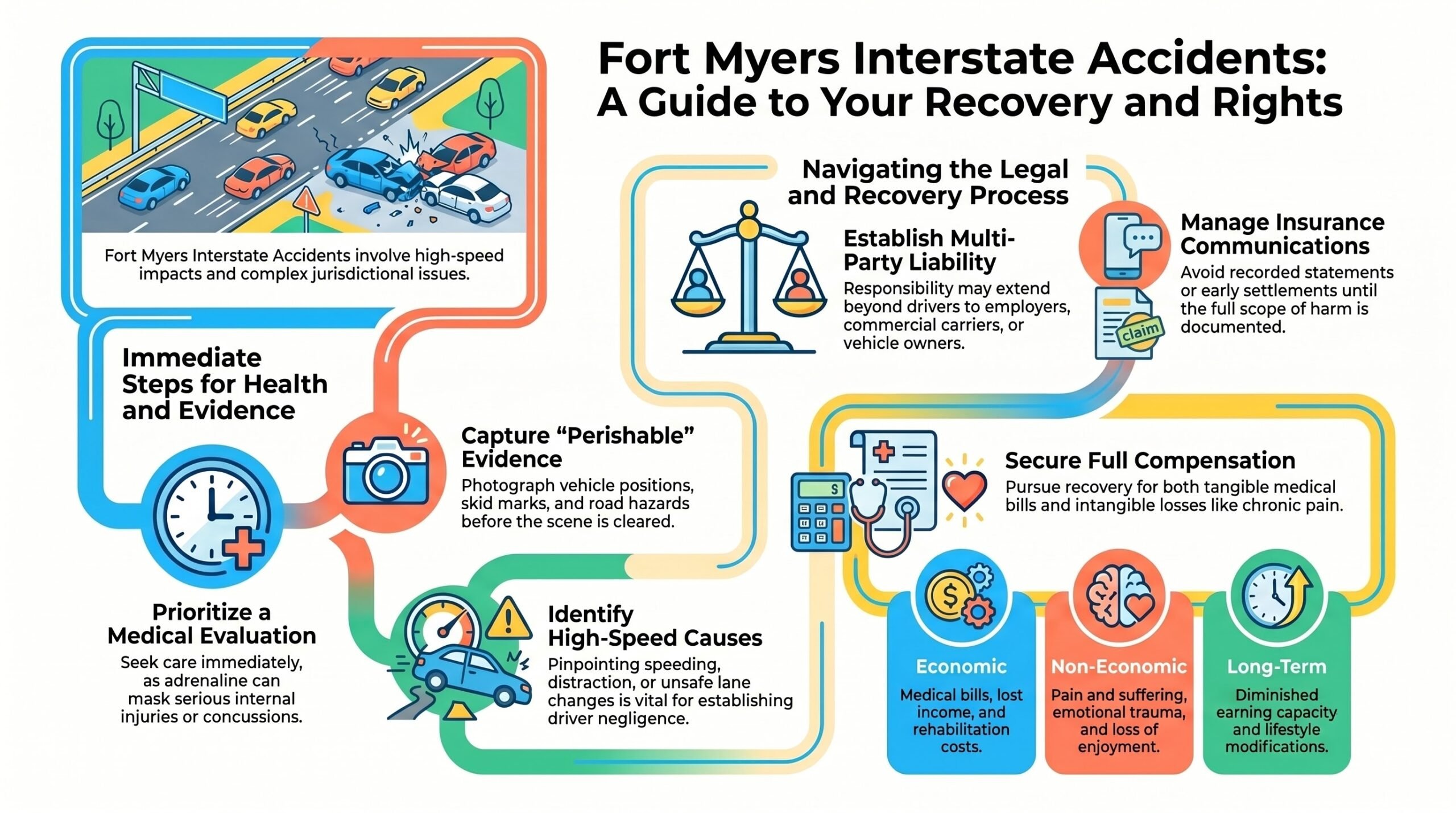 Guía de Recuperación de Accidentes de Fort Myers