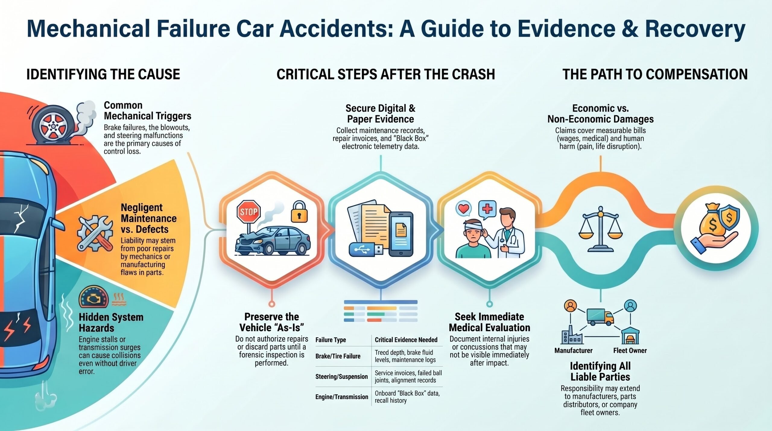 Guía sobre Accidentes por Falla Mecánica