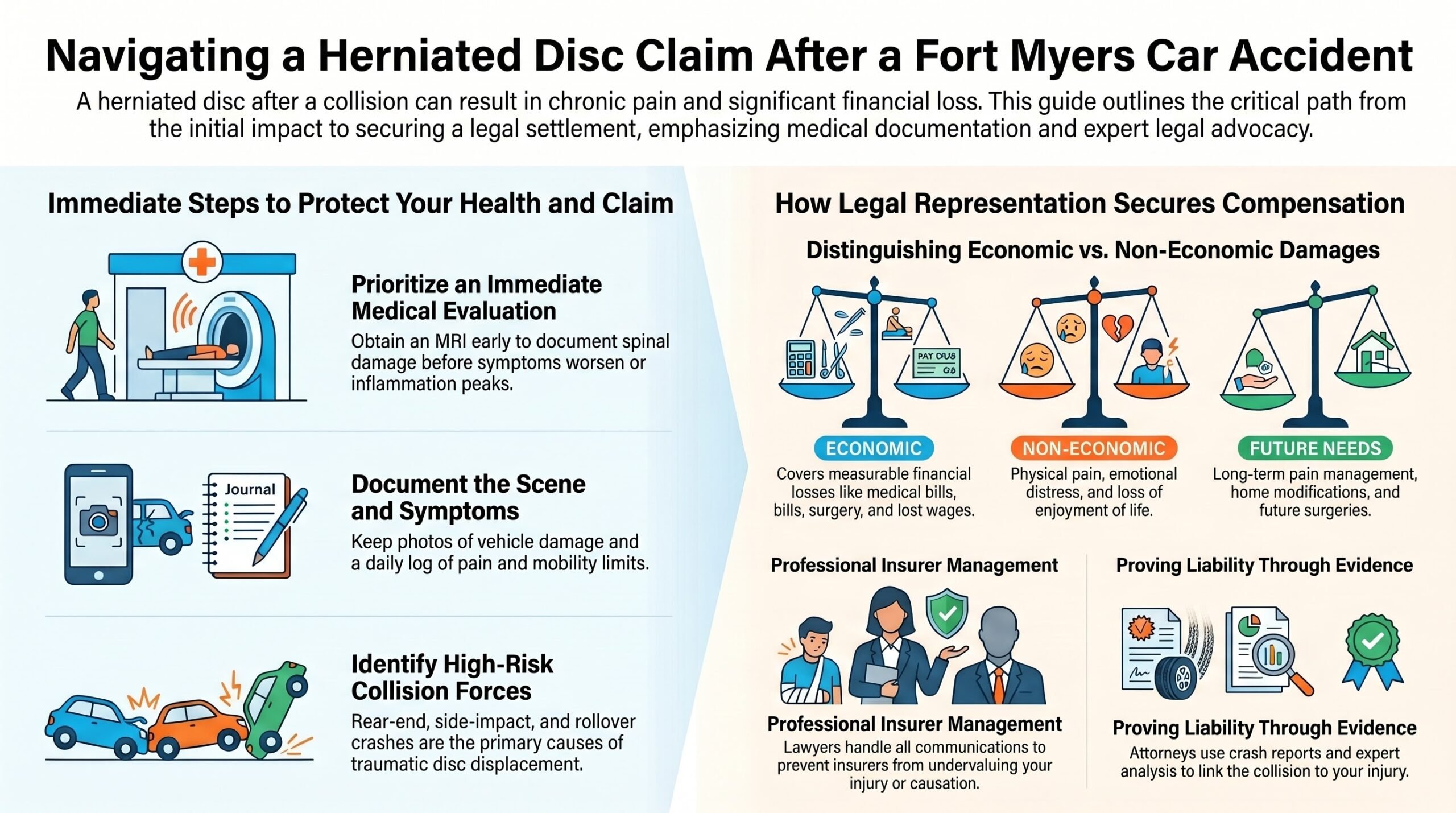 Herniated Disc Accident Claim Guide