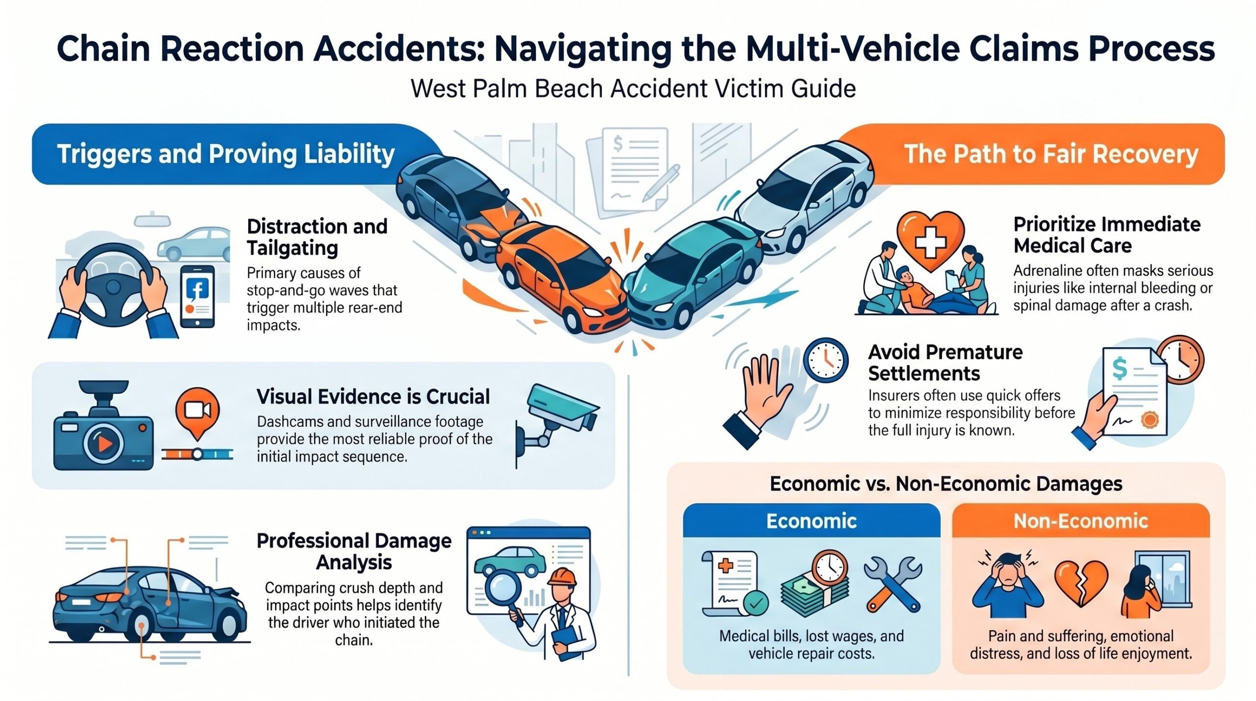 Multi-Vehicle Accident Claims Guide