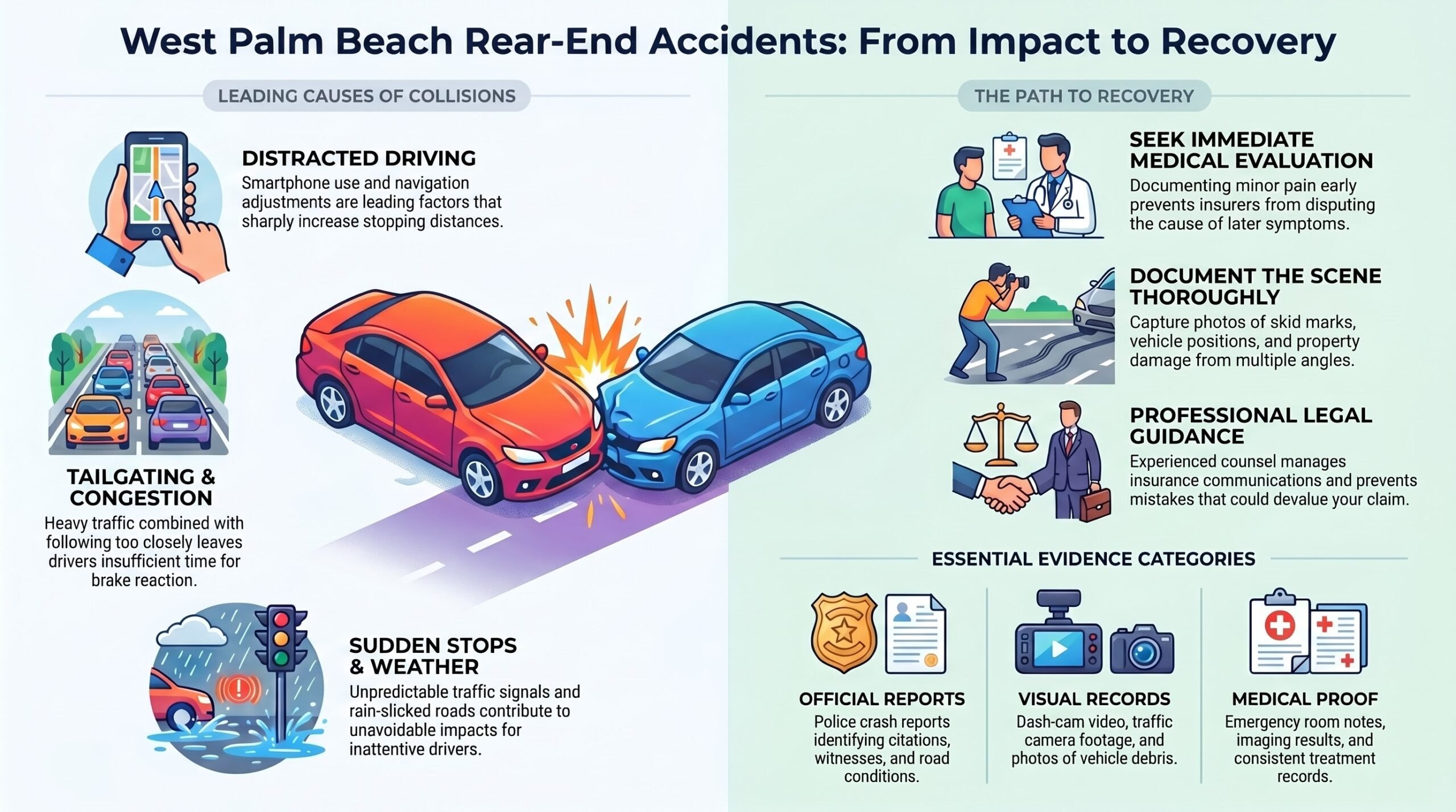 Rear-End Collision Recovery Guide