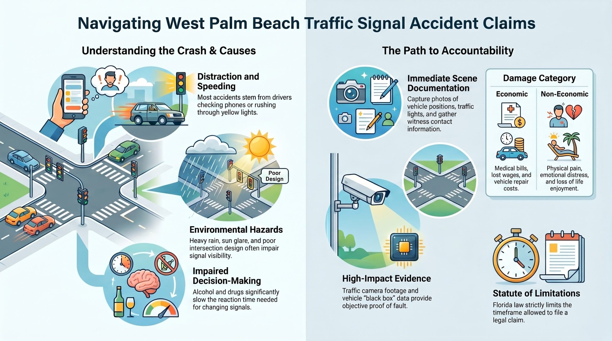 Traffic Signal Accident Claims Guide