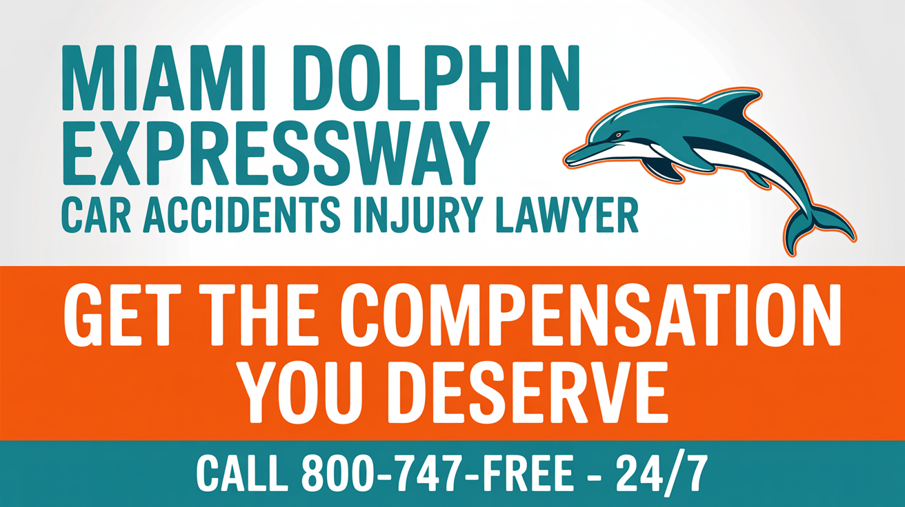 Abogado de lesiones por accidentes de automóvil en la Autopista Dolphin de Miami