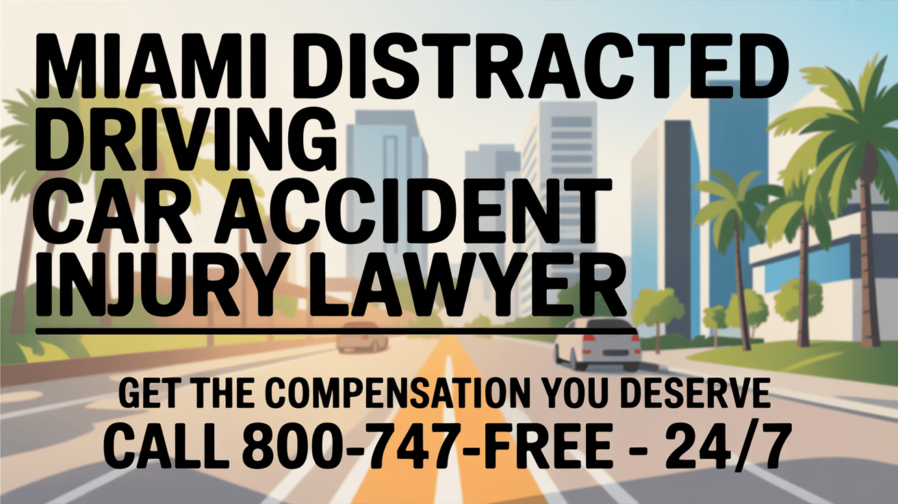 Miami Distracted Driving Car Accident Injury Lawy