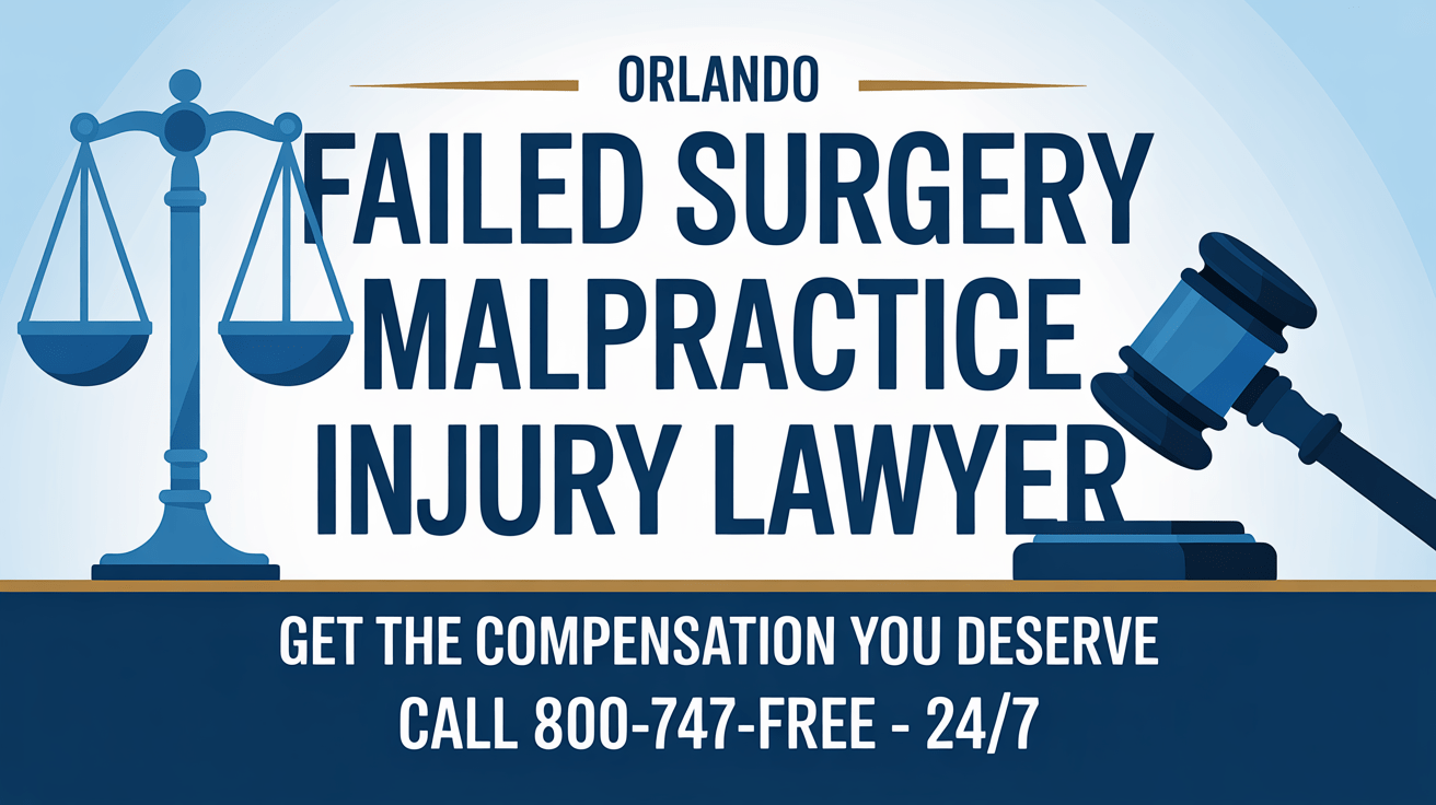 Orlando Failed Surgery Malpractice Injury Lawyer