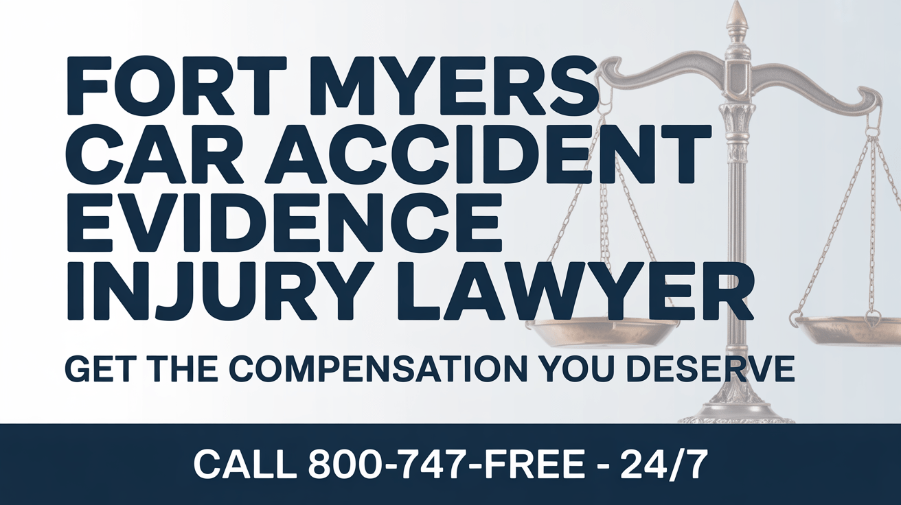 Fort Myers Car Accident Evidence Injury Lawyer