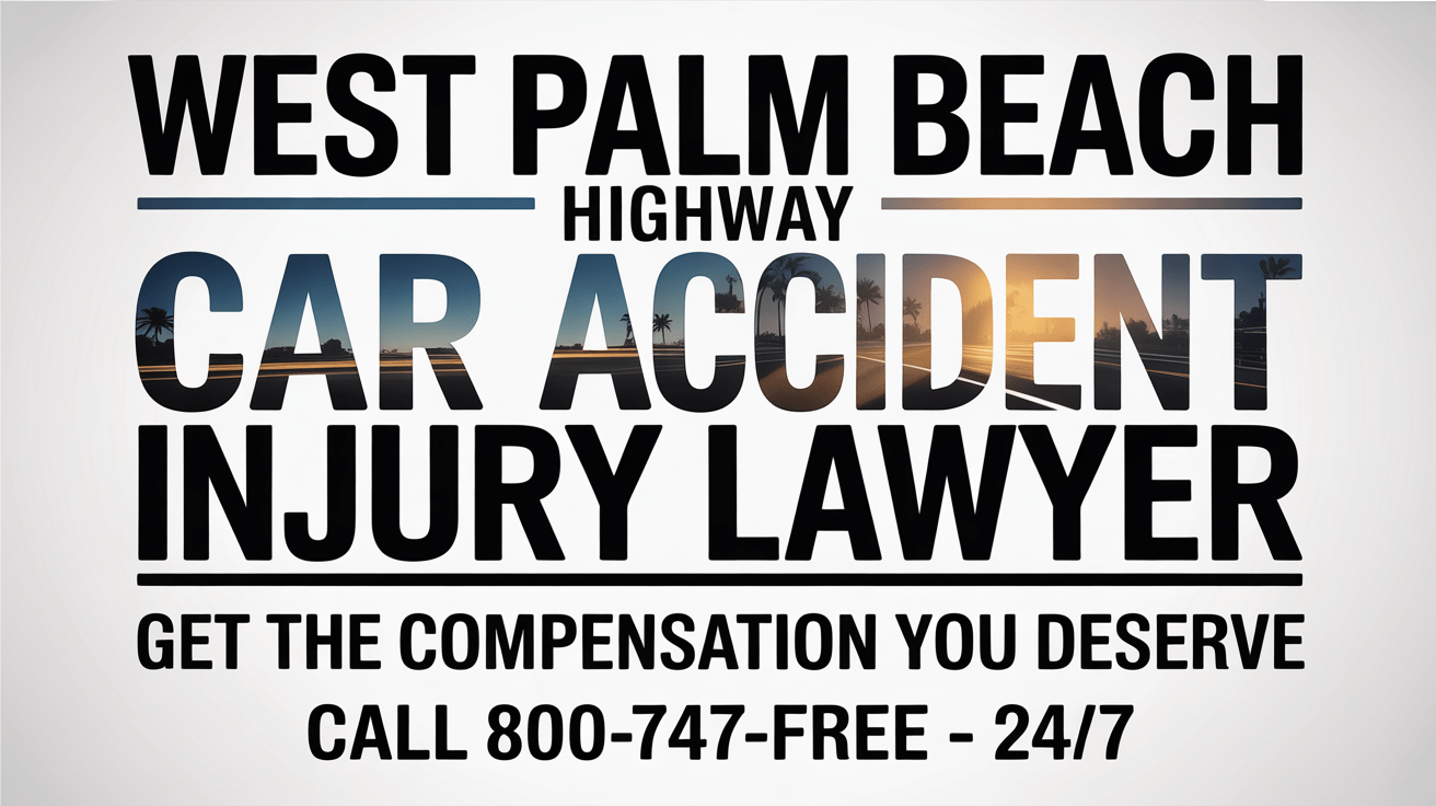 West Palm Beach Highway Car Accident Injury Lawyer