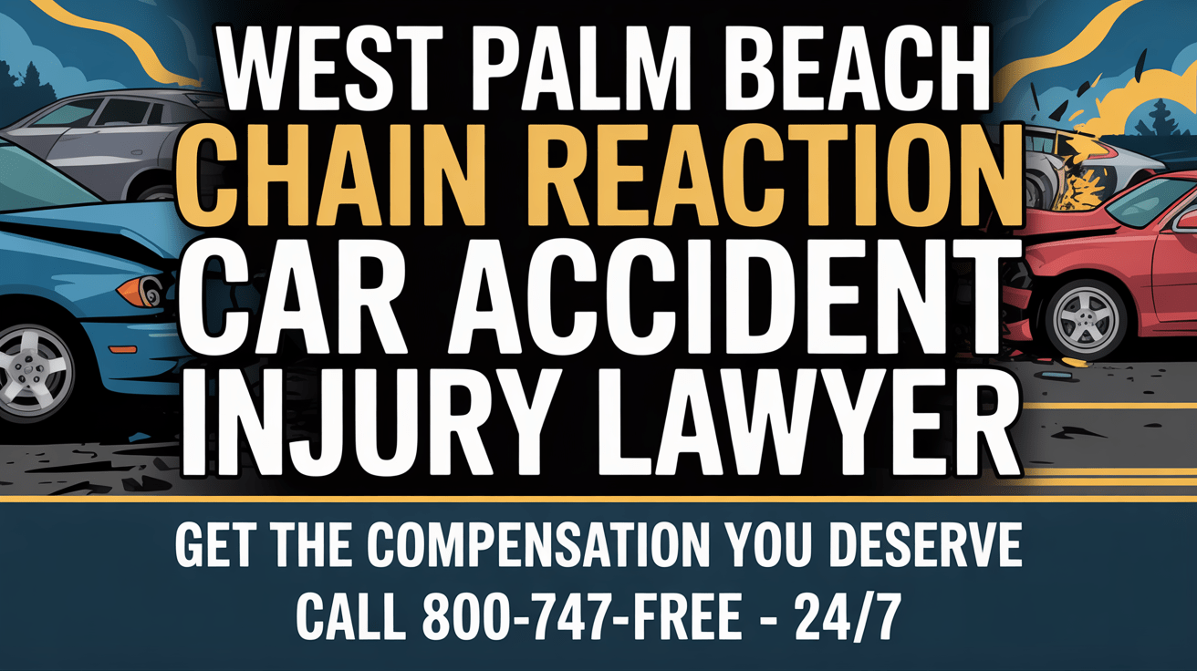 West Palm Beach Chain Reaction Car Accident Injury Lawyer