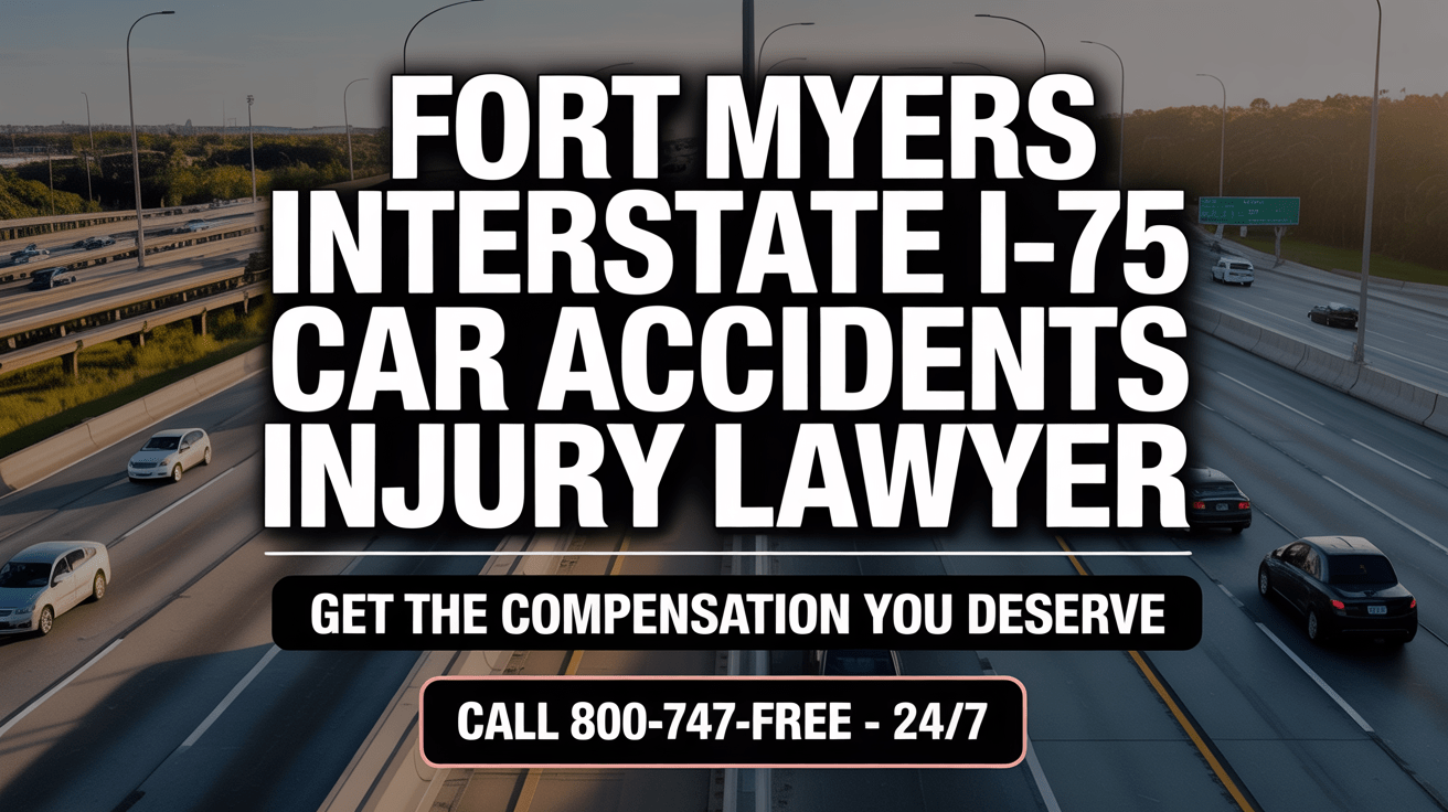 Abogado de Lesiones por Accidentes de Automóviles en la I-75 de Fort Myers