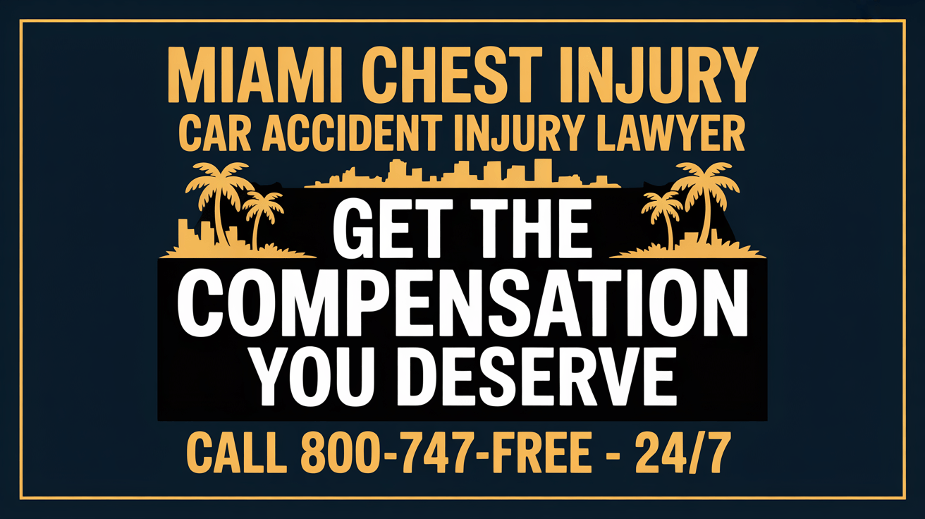 Abogado de lesiones por accidente automovilístico en Miami