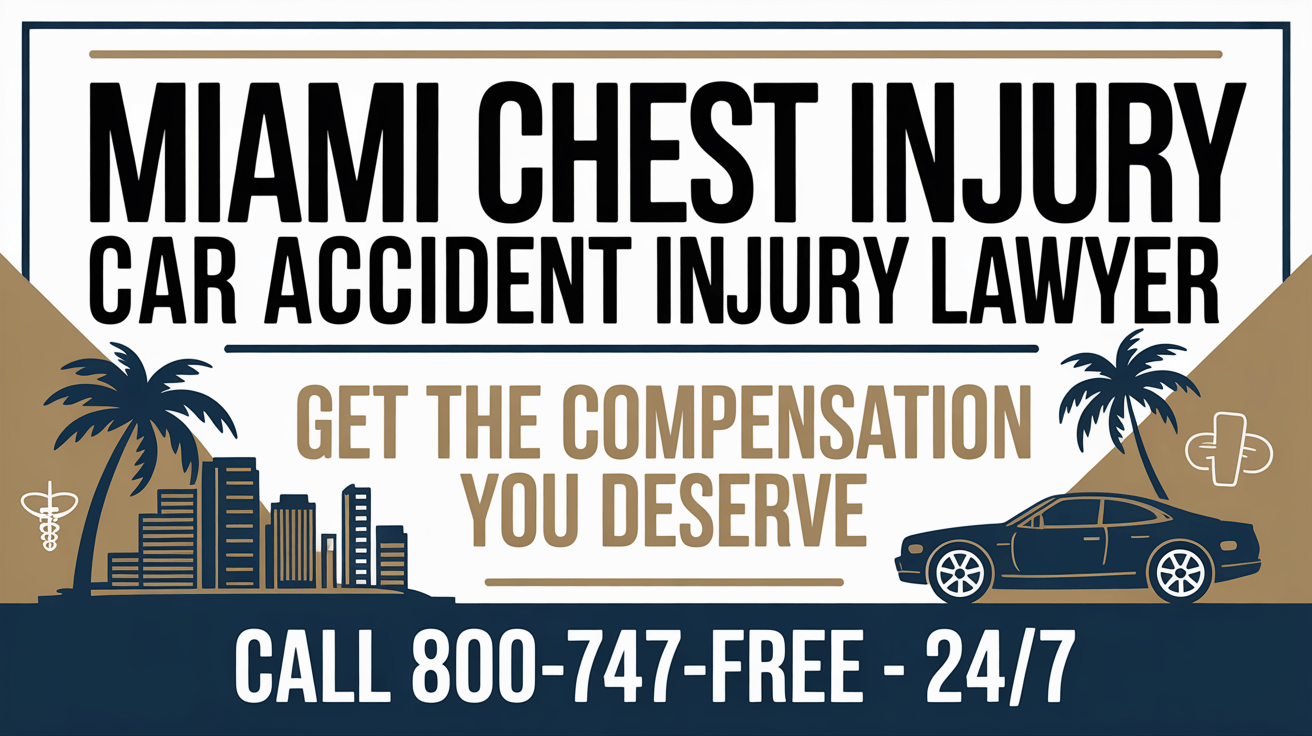 Abogado de lesiones por accidente automovilístico en Miami