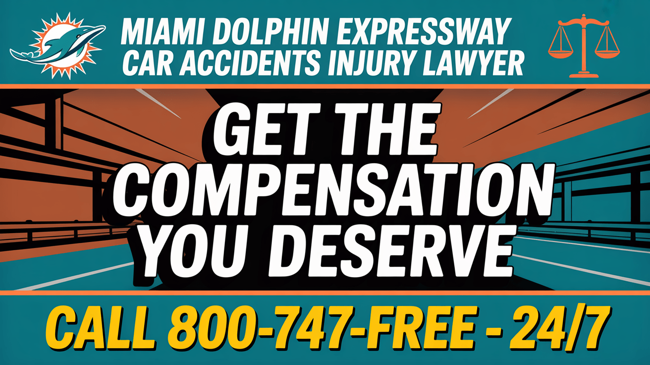 Abogado de Lesiones por Accidentes de Automóvil en la Dolphin Expressway de Miami