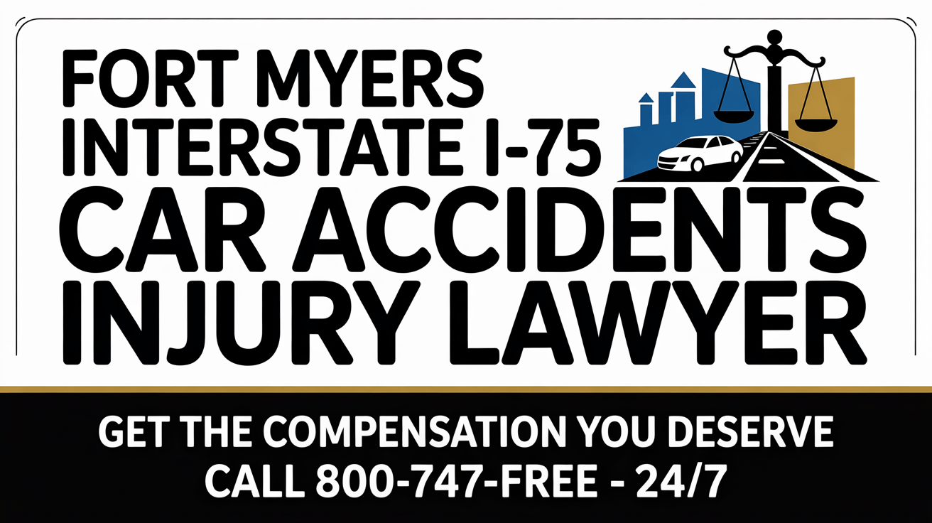 Abogado de Lesiones por Accidentes de Automóviles en la I-75 de Fort Myers