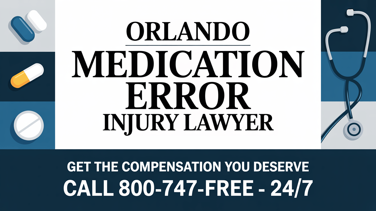 Abogado de Lesiones por Error de Medicación en Orlando