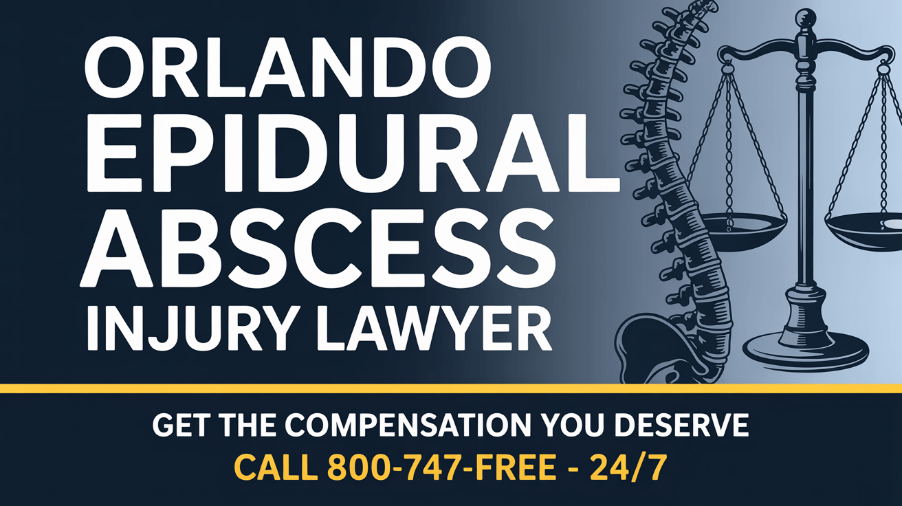 Abogado de Lesiones por Absceso Epidural en Orlando