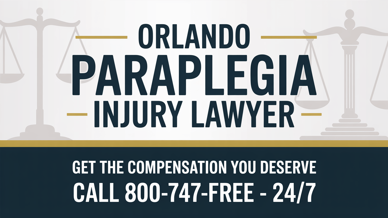 Orlando Paraplegia Injury Lawyer