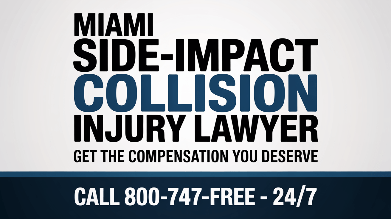 Abogado de Lesiones por Colisión Lateral en Miami