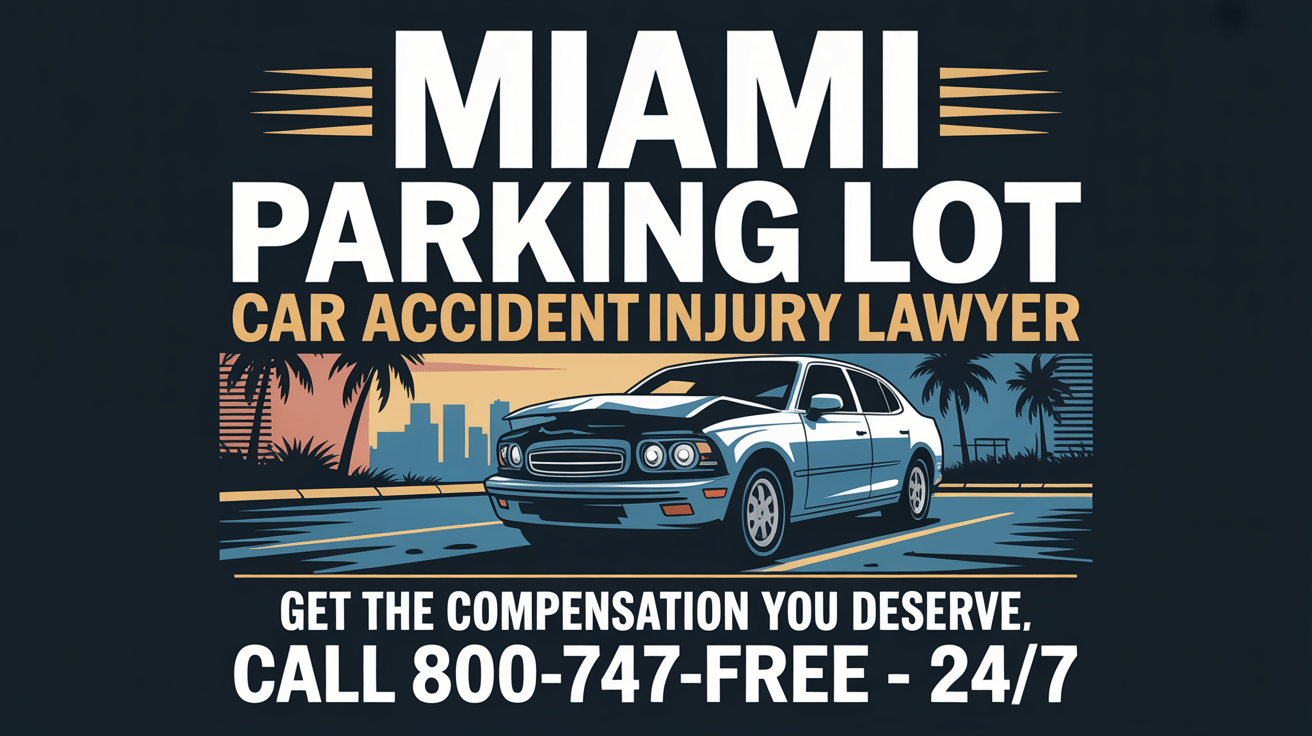 Miami Parking Lot Car Accident Injury Lawyer 