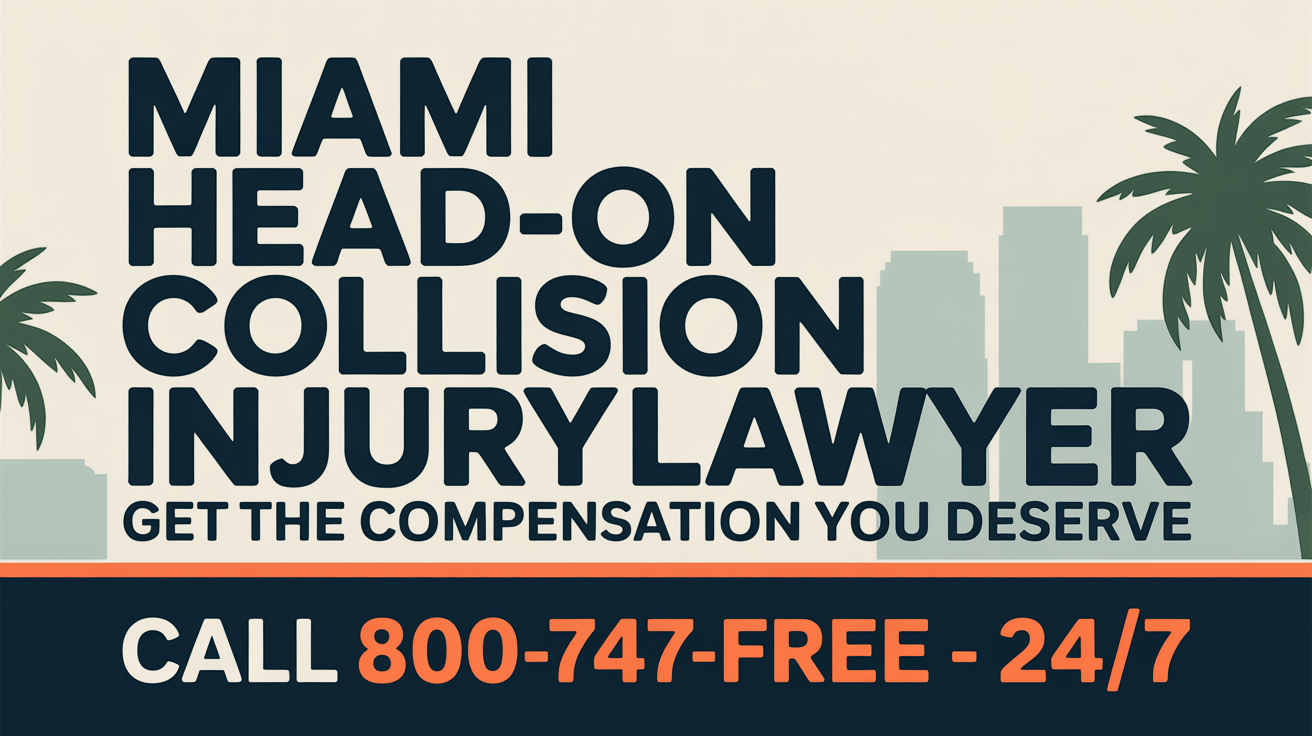 Abogado de Lesiones por Colisión Frontal en Miami