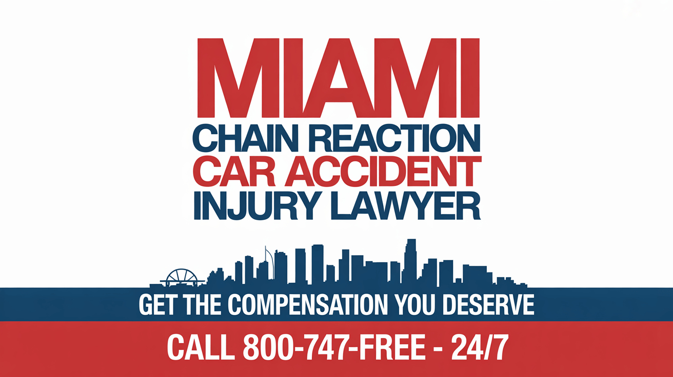 Miami Chain Reaction Car Accident Injury Lawyer