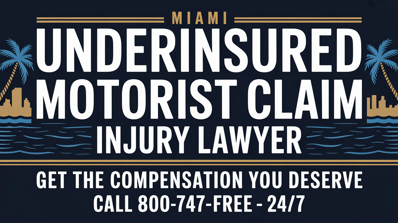 Abogado de Lesiones por Reclamación de Automovilista Subasegurado en Miami