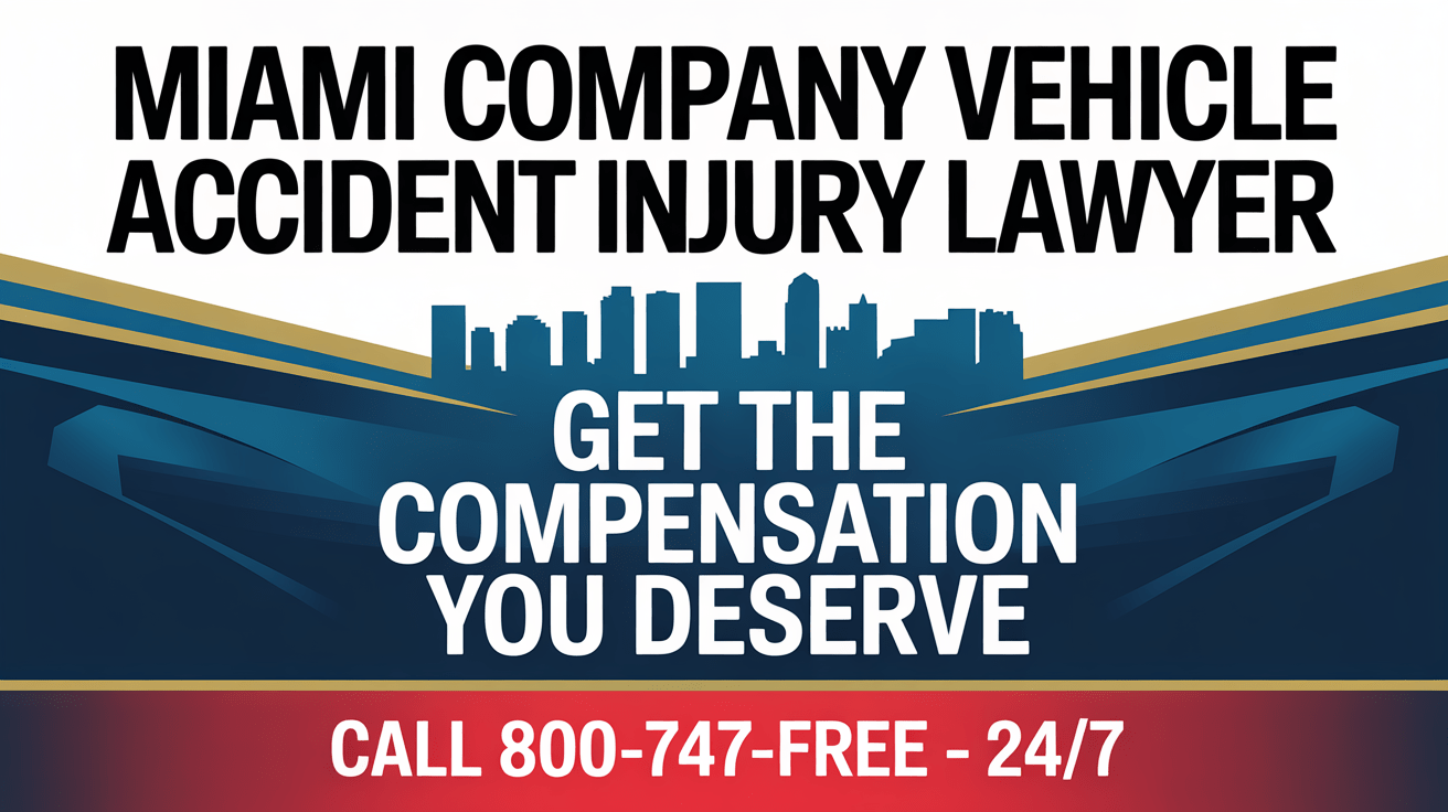 Abogado de Lesiones por Accidentes de Vehículos de Empresa en Miami