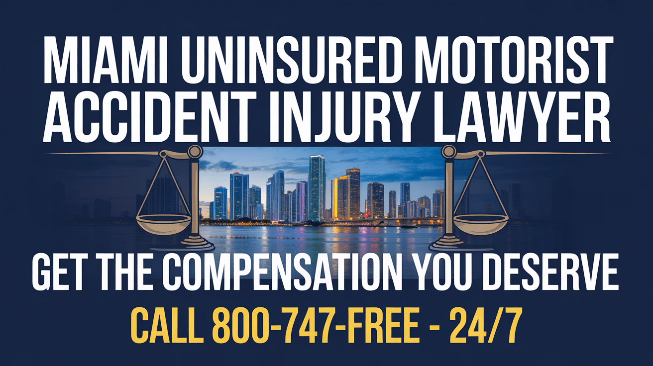 Miami Uninsured Motorist Accident Injury Lawyer