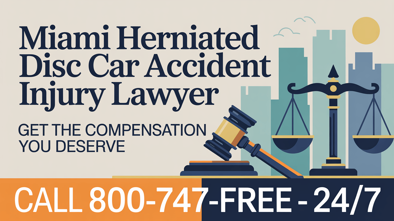 Miami Herniated Disc Car Accident Injury Lawyer