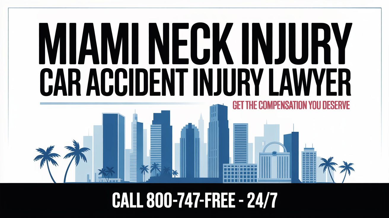 Abogado de lesiones por accidente automovilístico en Miami