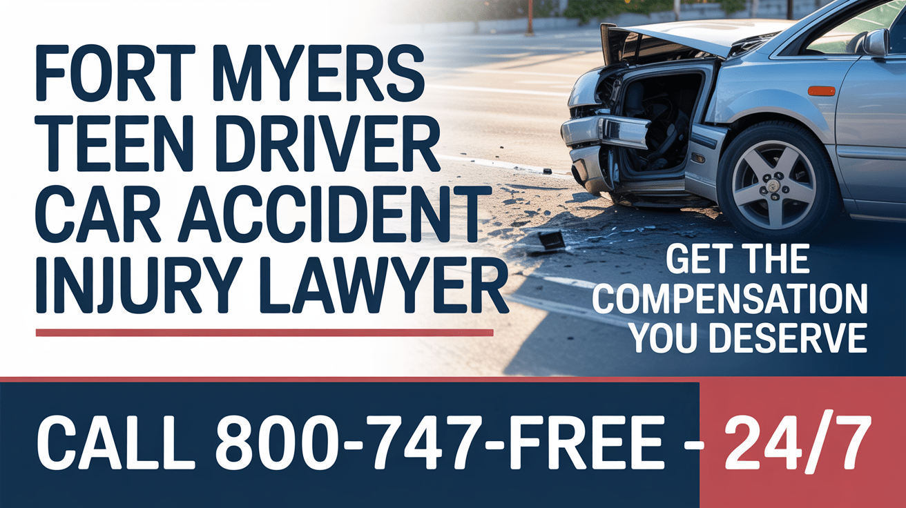 Fort Myers Teen Driver Car Accident Injury Lawyer