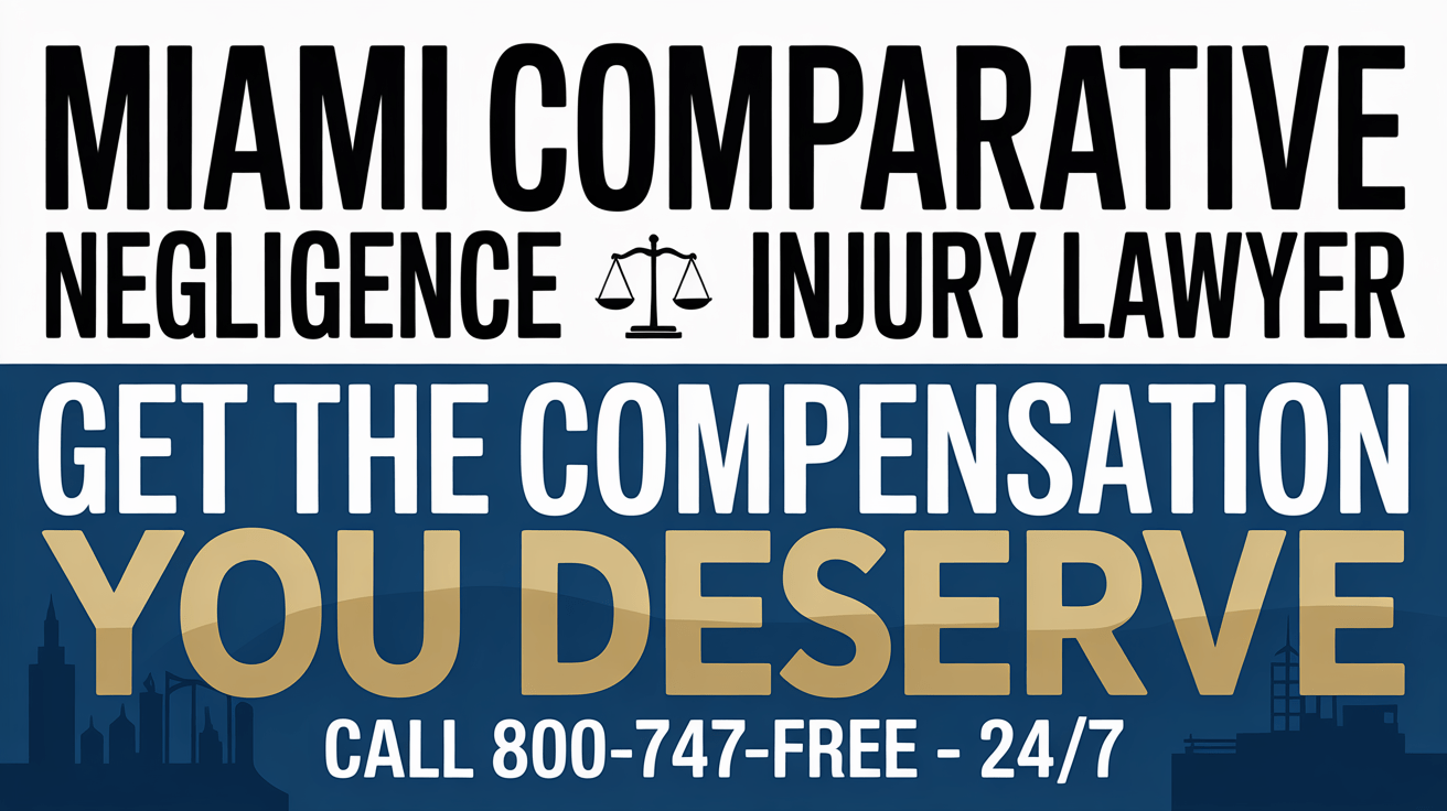 Abogado de Lesiones por Negligencia Comparativa en Miami