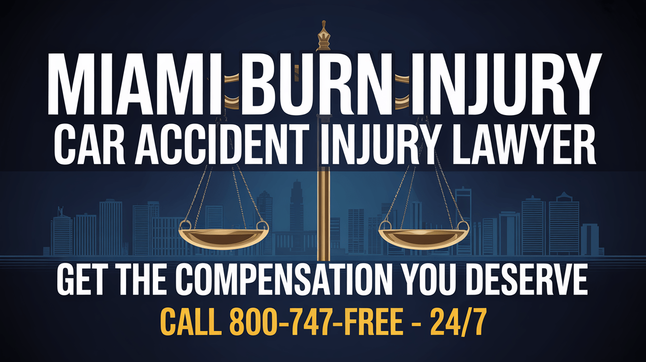 Miami Burn Injury Car Accident Injury Lawyer