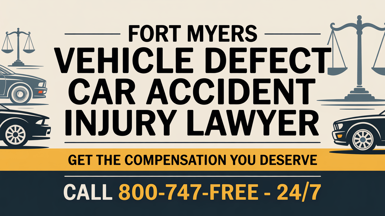 Fort Myers Vehicle Defect Car Accident Injury Lawyer