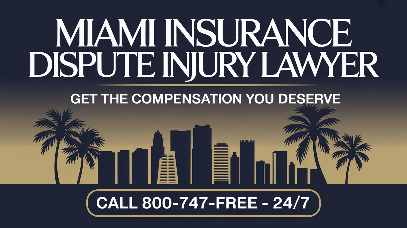 Miami Insurance Dispute Injury Lawyer