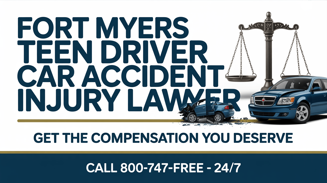 Fort Myers Teen Driver Car Accident Injury Lawyer