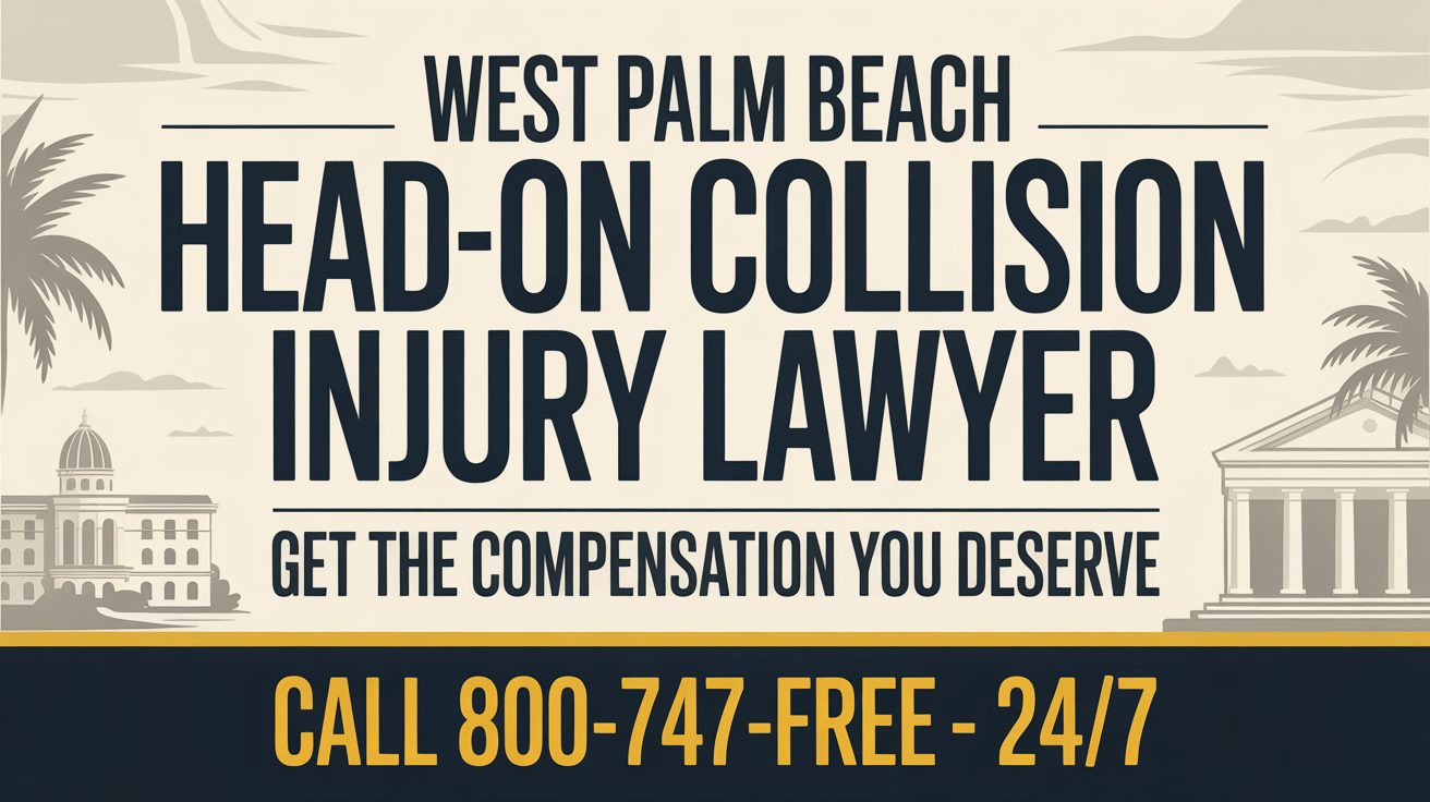 West Palm Beach Head-On Collision Injury Lawyer
