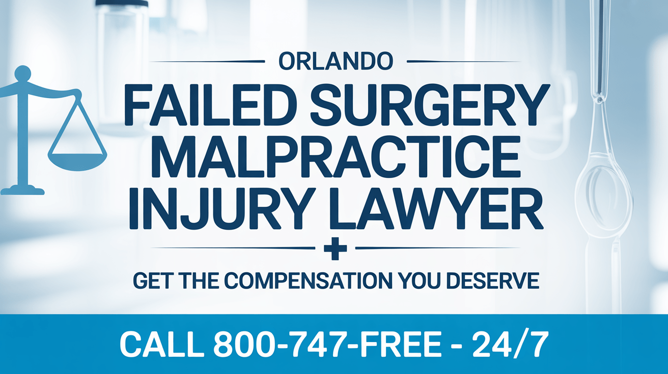 Orlando Failed Surgery Malpractice Injury Lawyer