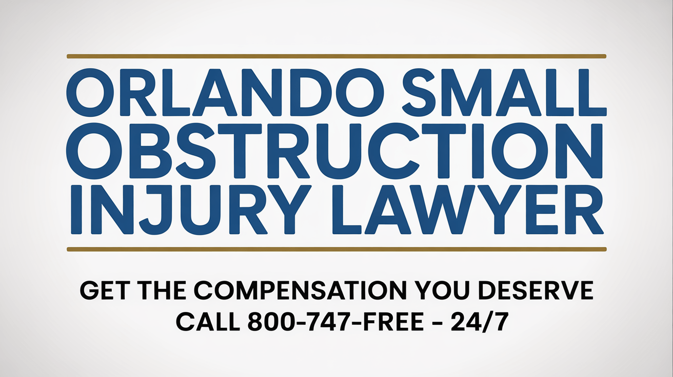 Abogado de lesiones por obstrucción intestinal en Orlando