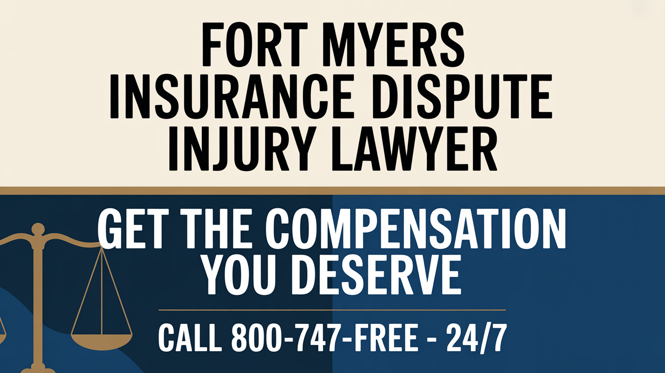 Fort Myers Insurance Dispute Injury Lawyer