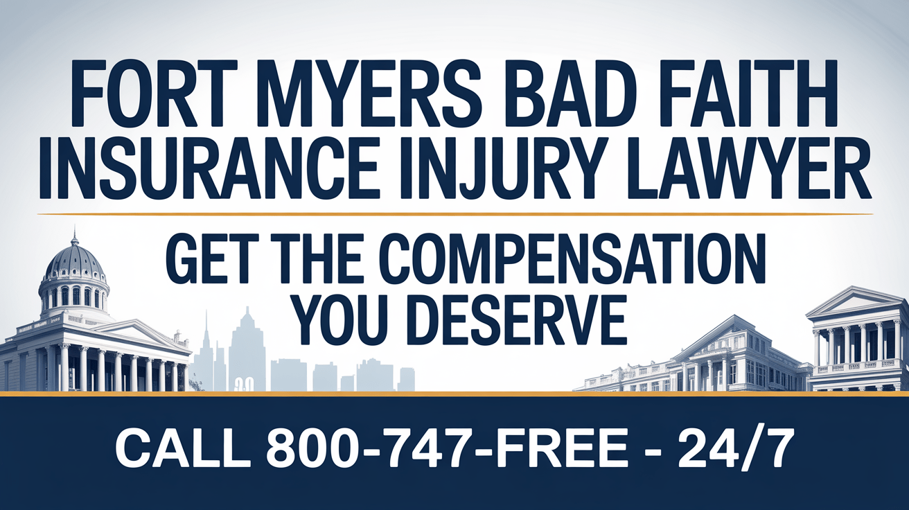 Fort Myers Bad Faith Insurance Injury Lawyer
