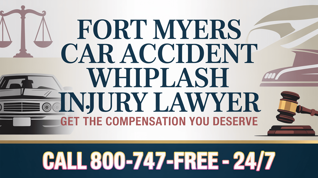 Fort Myers Car Accident Whiplash Injury Lawyer