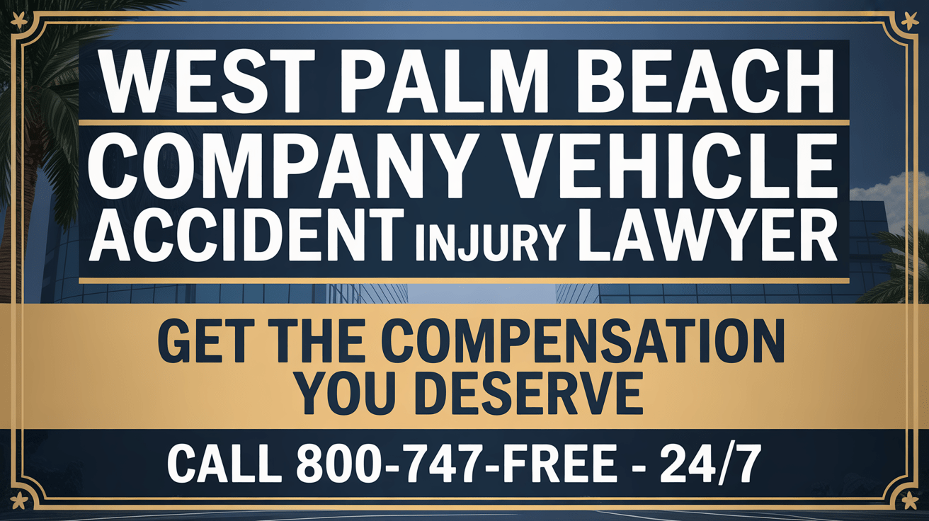 Abogado de lesiones por accidentes de vehículos de empresas en West Palm Beach