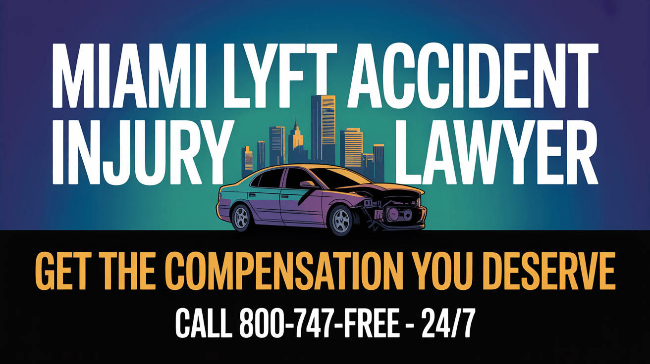 Abogado de Lesiones por Accidente de Lyft en Miami