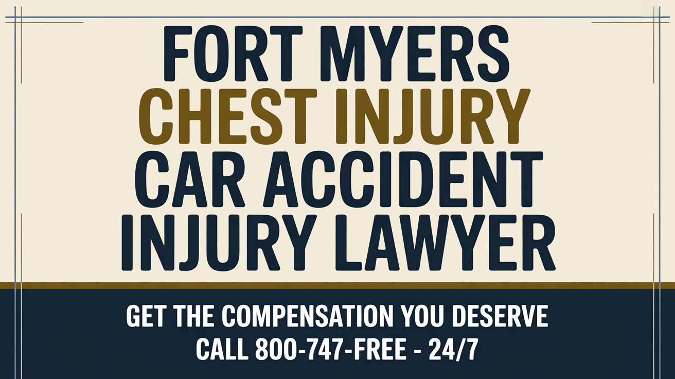 Fort Myers Chest Injury Car Accident Lawyer