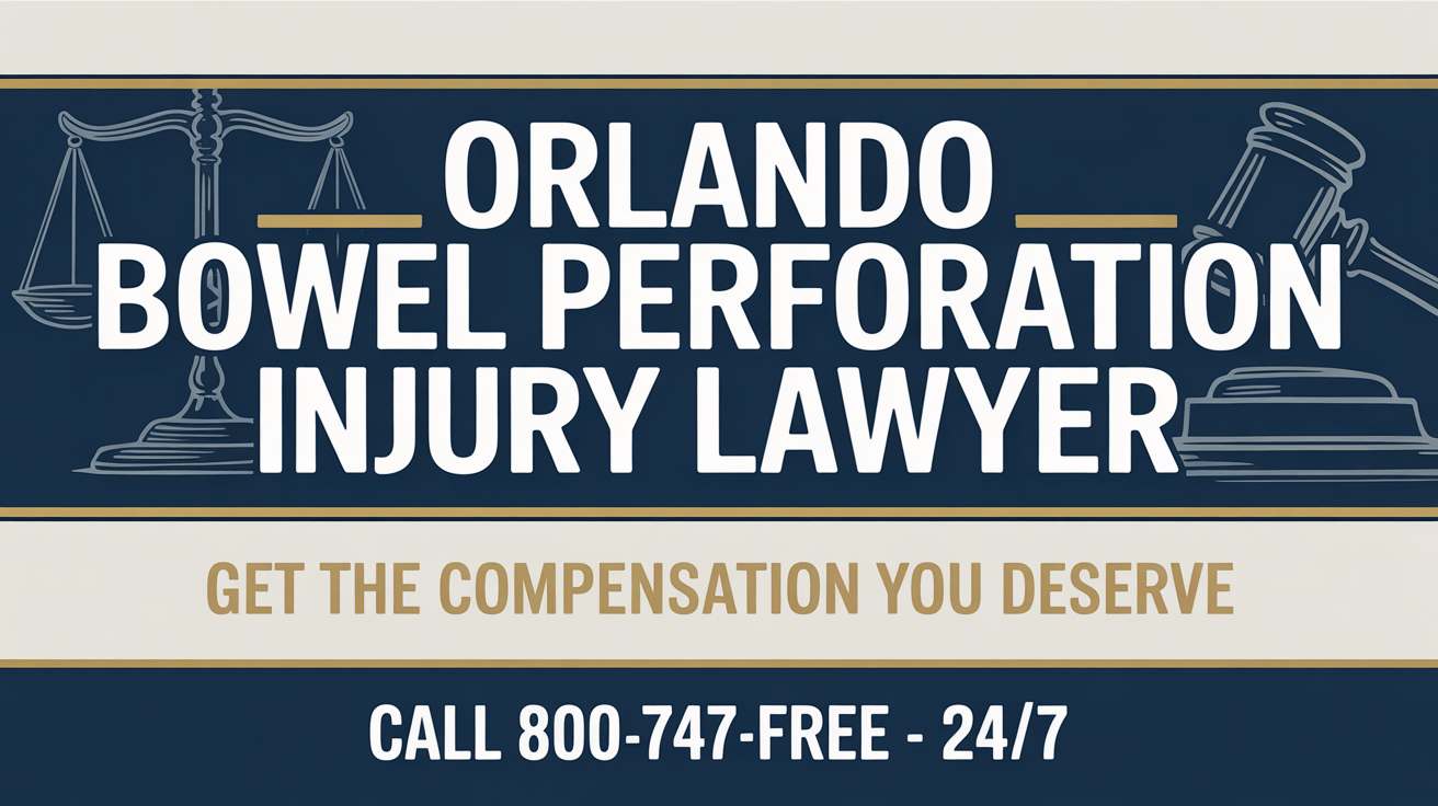 Abogado de Lesiones por Perforación Intestinal en Orlando