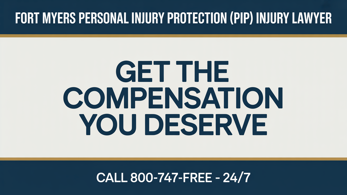 Fort Myers Personal Injury Protection (PIP) Injury Lawyer