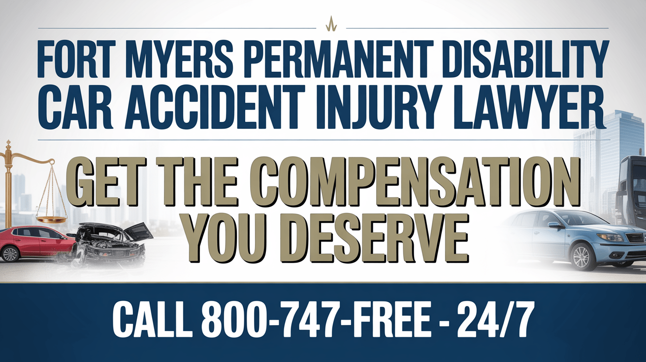 Fort Myers Permanent Disability Car Accident Injury Lawyer